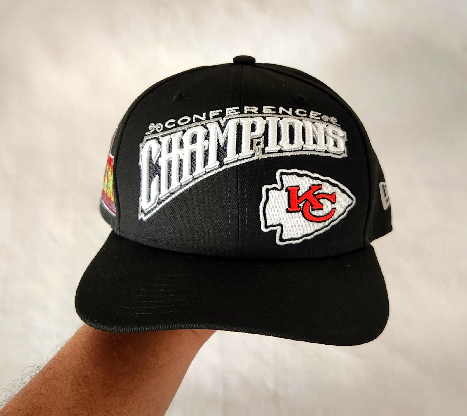 New Era Kansas City Chiefs '24 AFC Black multicolor 9SEVENTY 970 Snapback hat