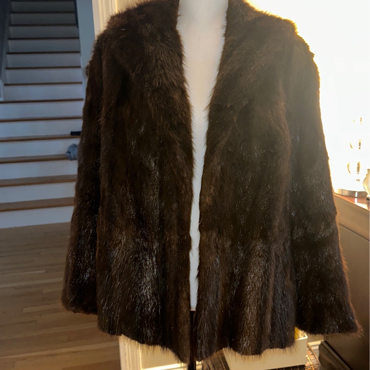 Vintage mink fur coat