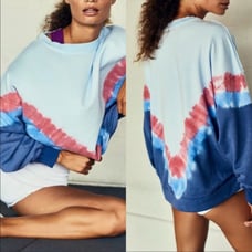 FREE PEOPLE MOVEMENT Ombre Metti Crew NWT SMALL