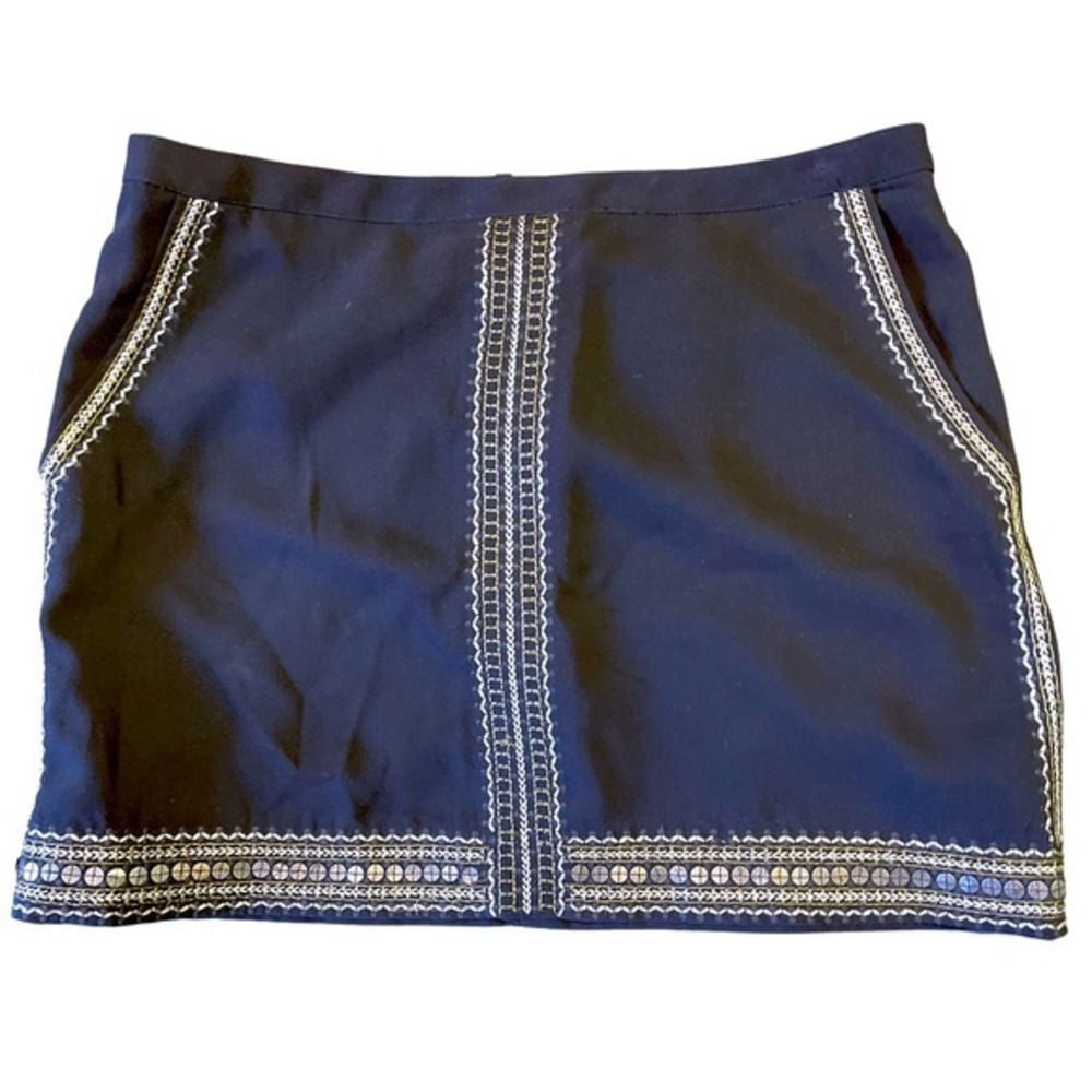 Madewell Embellished Mini Skirt size 4 NWOT