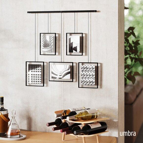 NEW Picture Frame Gallery Set, Adjustable Wall Collage Displays