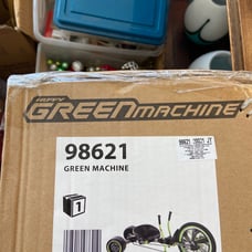 huffy bike(green machine)
