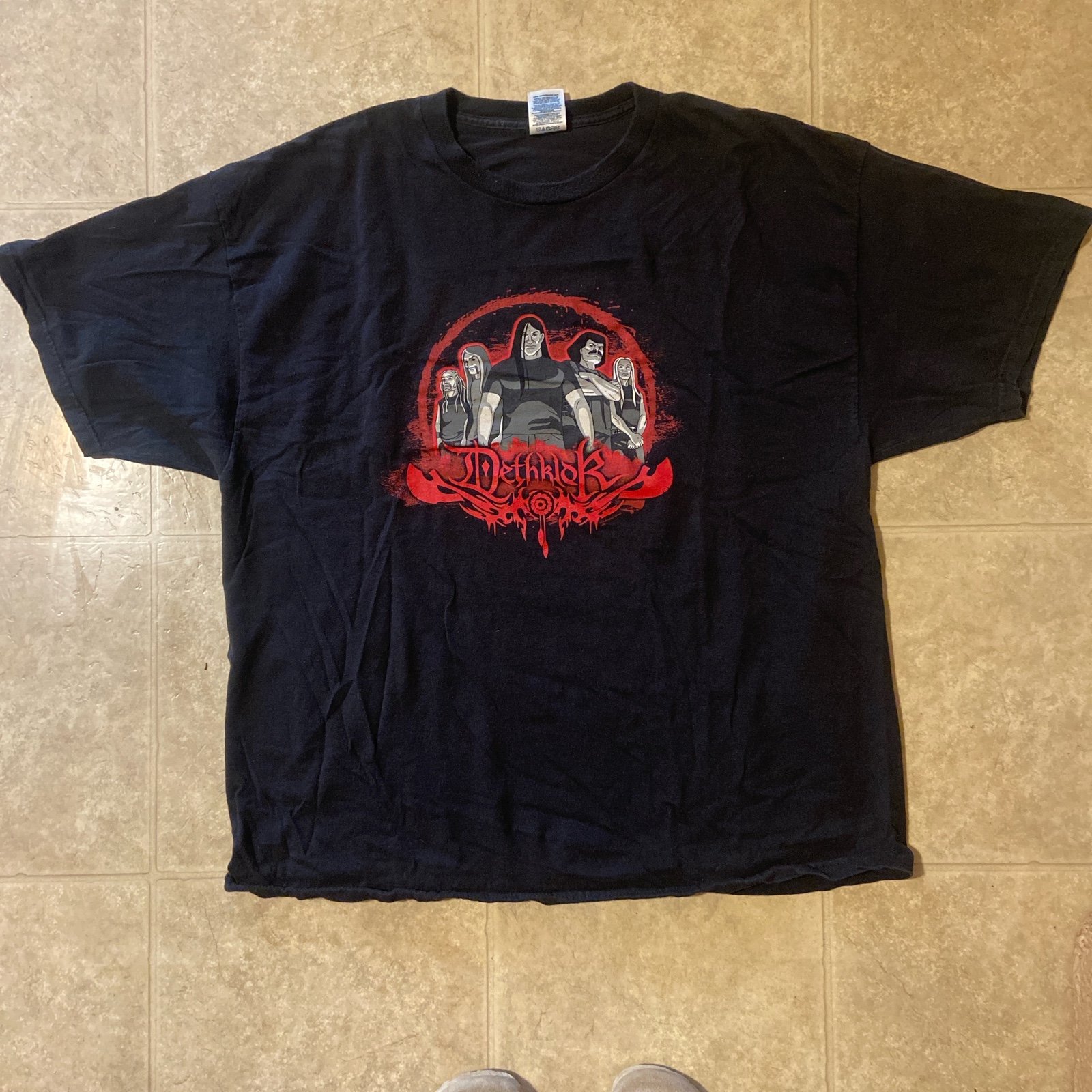 2006 Metalocalypse Dethklok Adult Swim Shirt