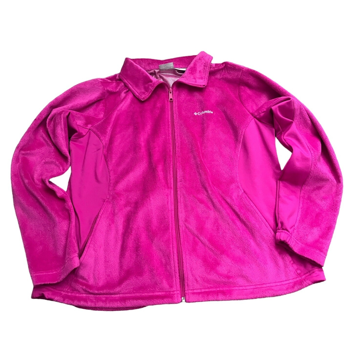 Women's Fuscia Columbia Jacket Omni Heat Thermal Comfort Great Cond. XL