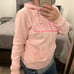 Barbie Script Zippered Hoodie I X-Small I Exclusive