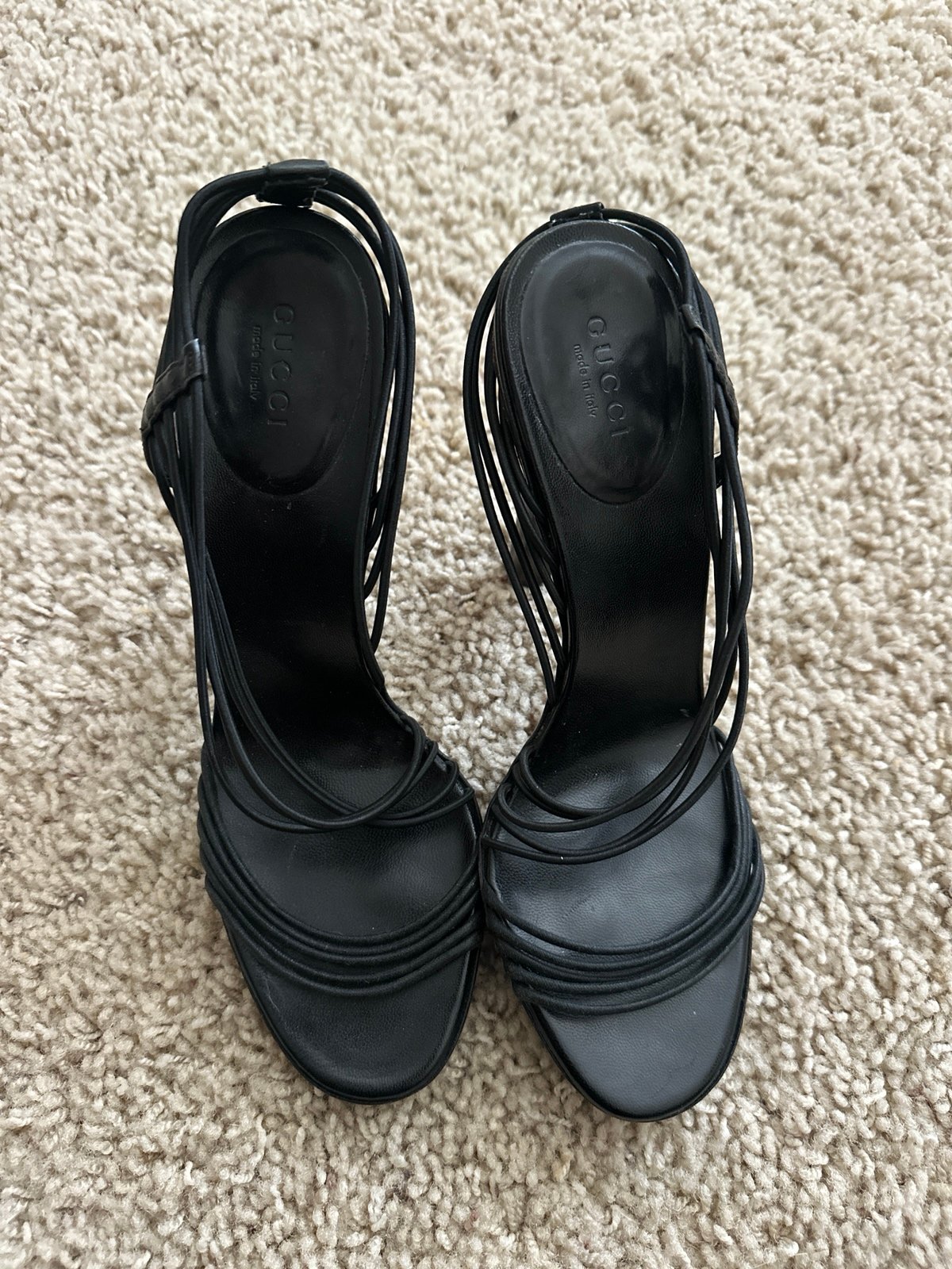 Gucci strappy heels
