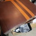 Vintage Backgammon Set by Milton Bradley Faux Leather Case.