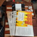 Vintage Backgammon Set by Milton Bradley Faux Leather Case.