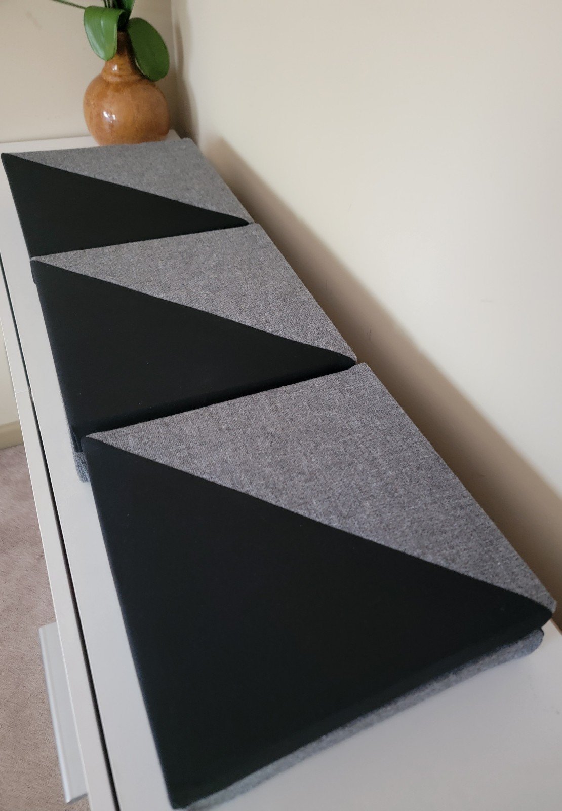Sound Absorbing Acoustic Wall Panels - SET of 6