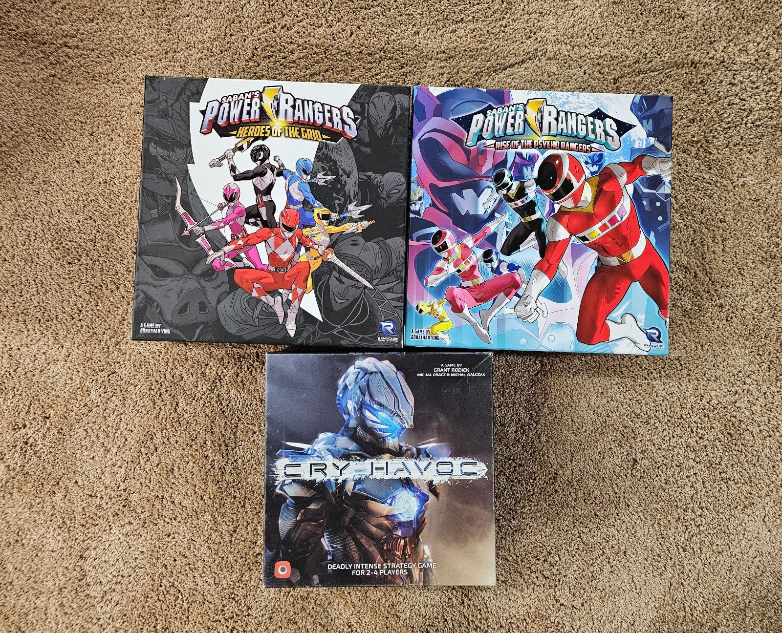 Power Rangers Heroes of the Grid + Cry Havoc