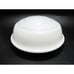 Vintage White Milk Glass Ceiling Light Shade Globe 10 1/2