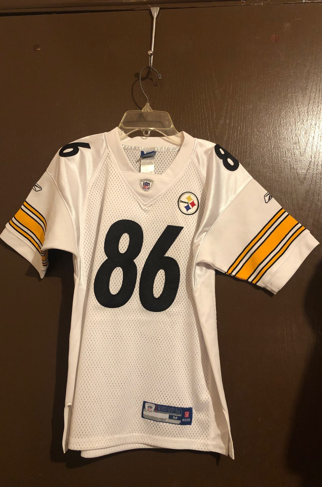VtgNFLRbkYouthMSteelers#86WardSewnJersey