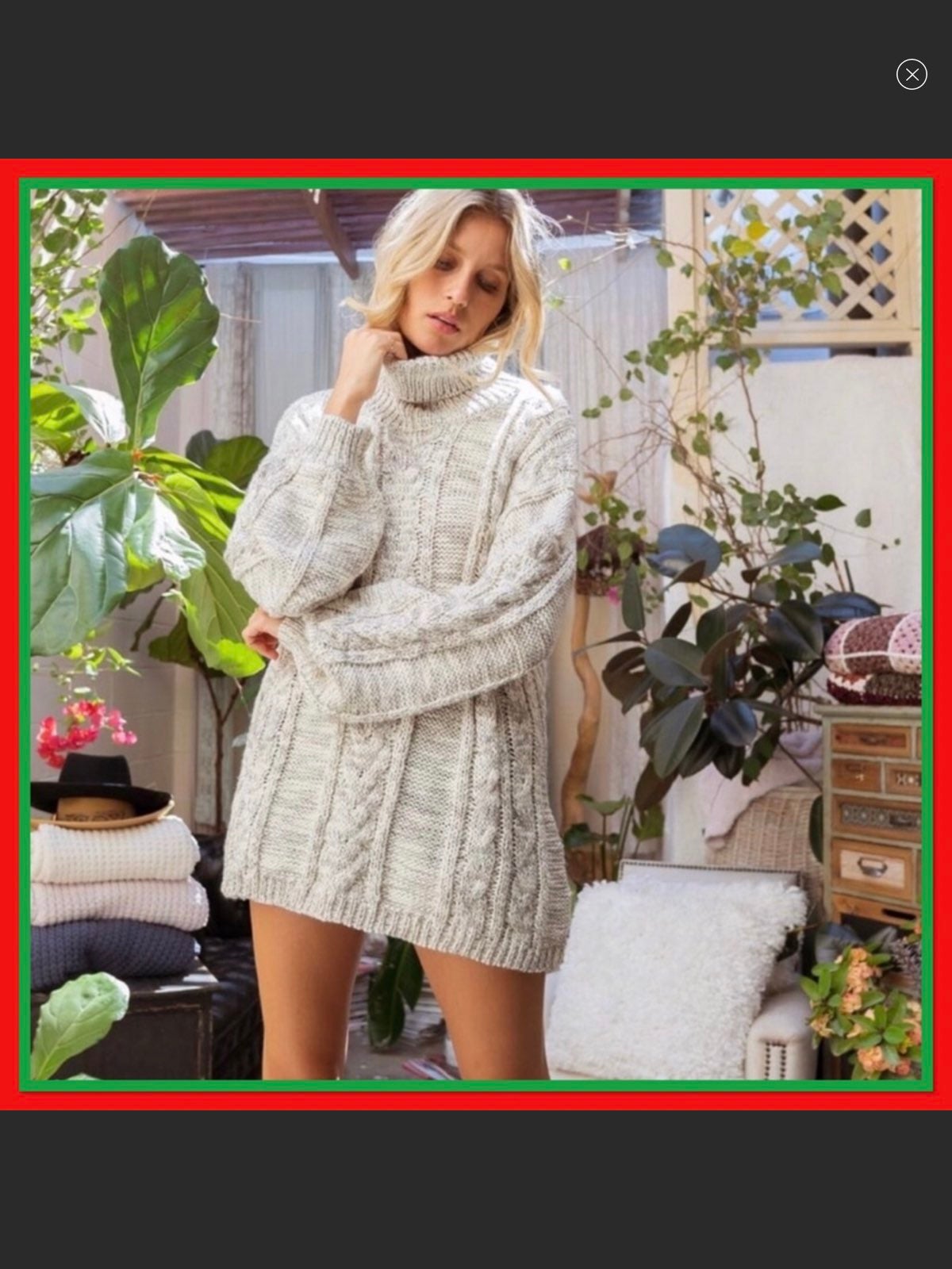 Classic Knit Turtleneck Sweater