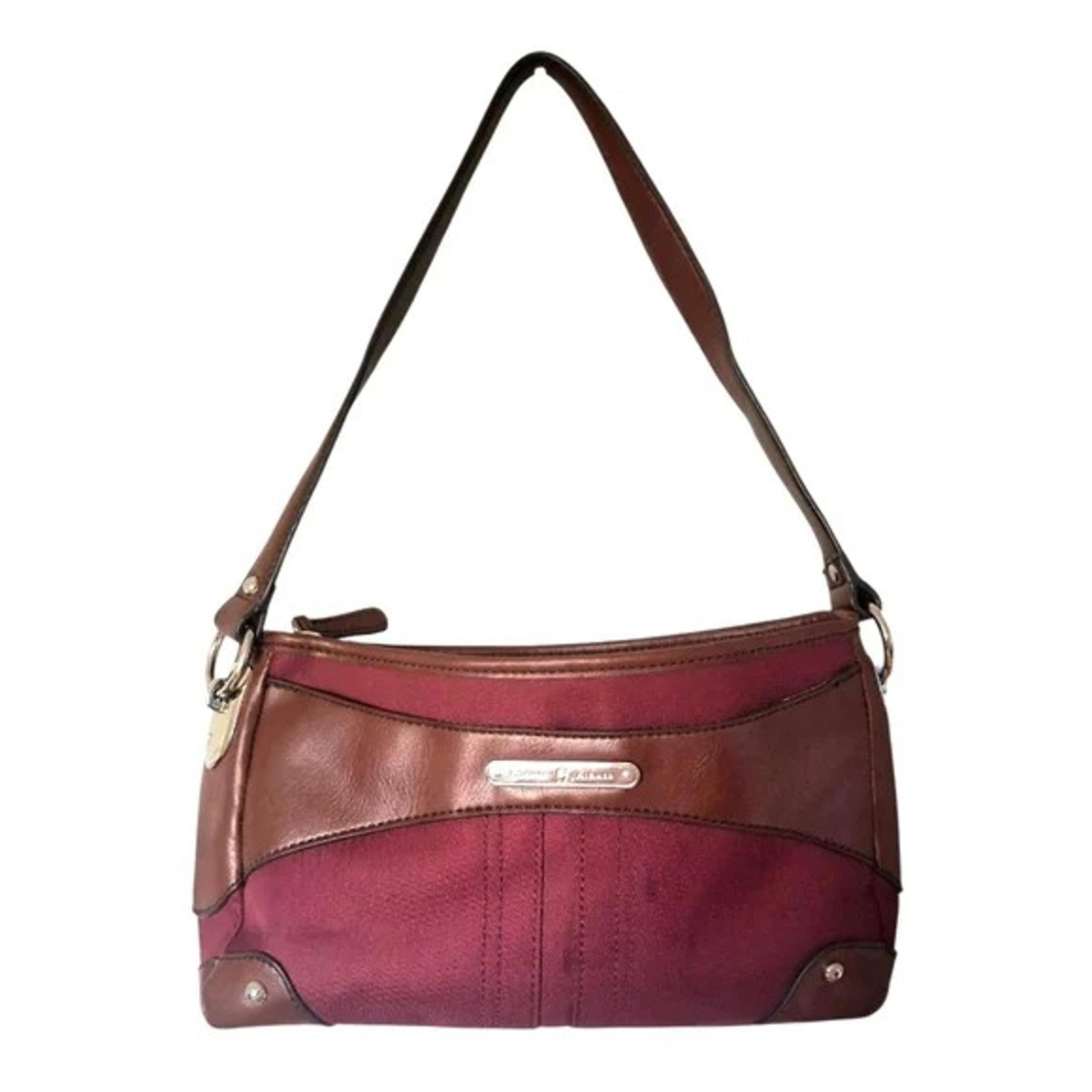 Brown and Burgundy Shoulder Bag - Etienne Aigner