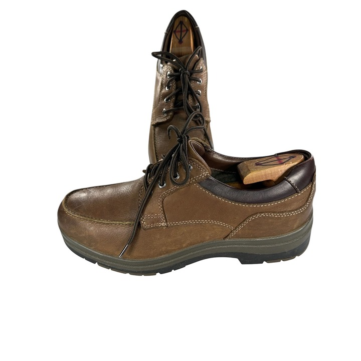 Johnston & Murphy XC4 Waterproof Mens 10.5M Casual Cushion Brown Leather Shoes