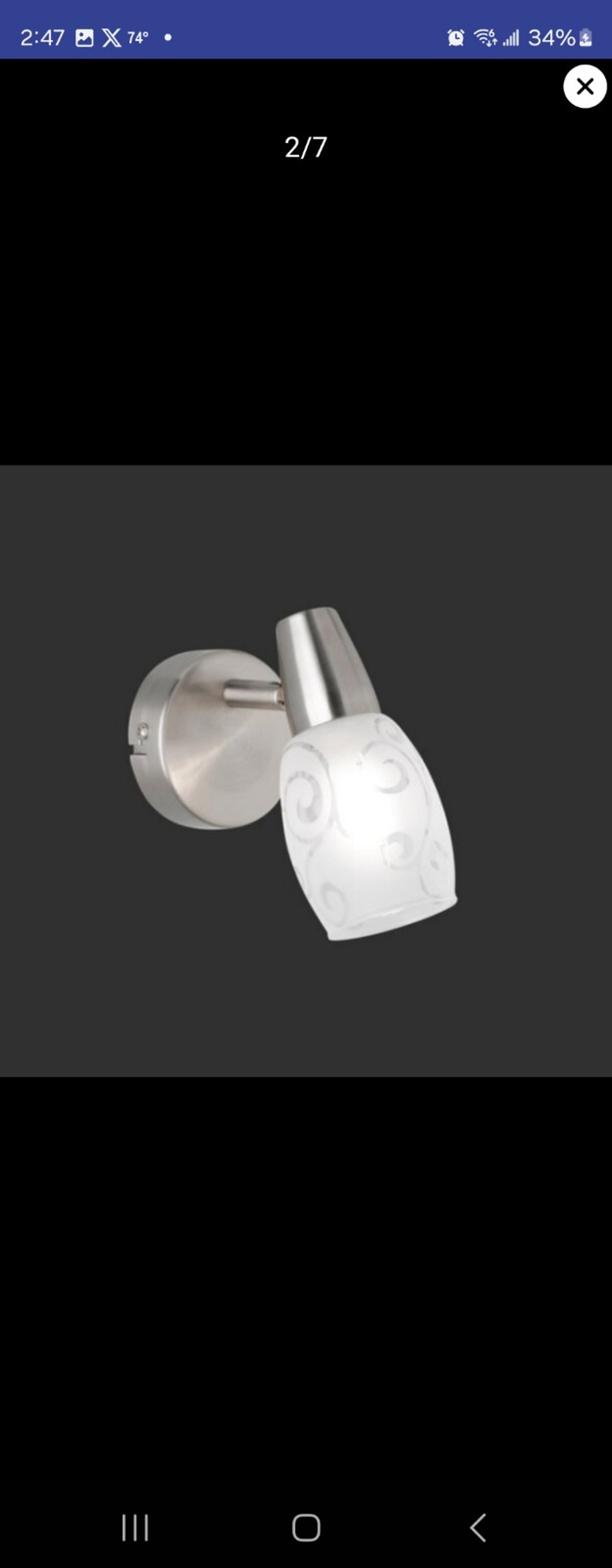 Wall light fixture