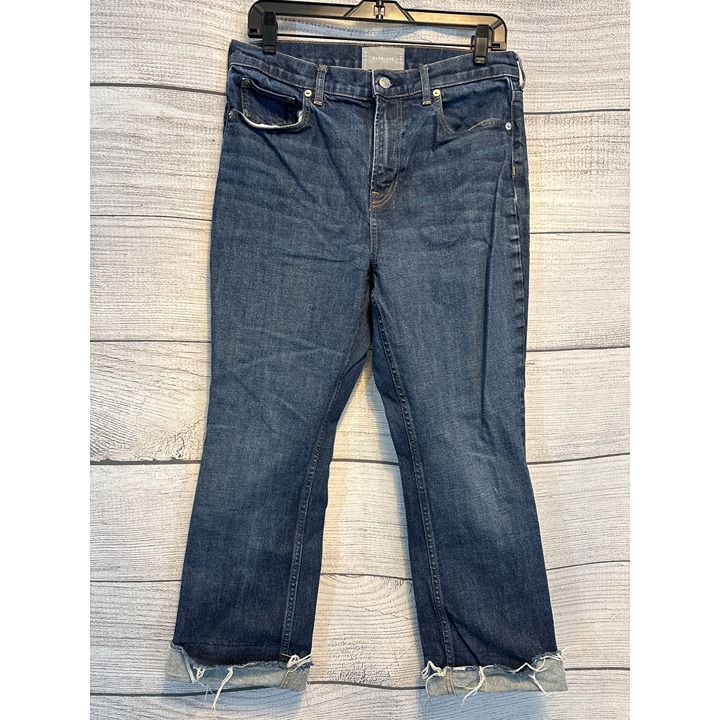 Everlane Distressed Frayed Hem Casual Style Jeans Size 31