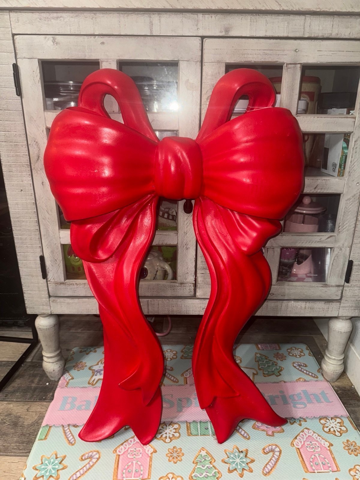 Cynthia Rowley Coquette Giant Red Bow