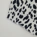 L'Agence Audrey Ryland High-Rise Cutoff Leopard Genoa Denim Shorts Size 25