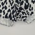L'Agence Audrey Ryland High-Rise Cutoff Leopard Genoa Denim Shorts Size 25
