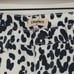 L'Agence Audrey Ryland High-Rise Cutoff Leopard Genoa Denim Shorts Size 25