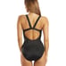 Nike Swim Women's Poly Core Chest Support Racerback One Piece Melon/black Size L