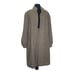 MJ Seattle vintage tan knit lined pull on skirt and open coat set size Large