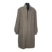 MJ Seattle vintage tan knit lined pull on skirt and open coat set size Large