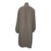 MJ Seattle vintage tan knit lined pull on skirt and open coat set size Large