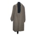 MJ Seattle vintage tan knit lined pull on skirt and open coat set size Large