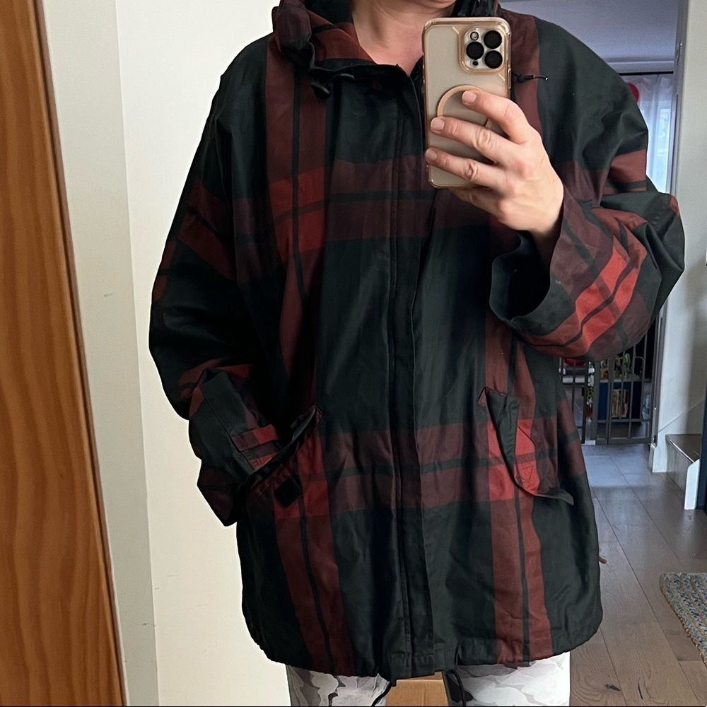 Vintage Polo by Ralph Lauren plaid wind breaker jacket