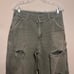 Green Distressed Carhartt Pants