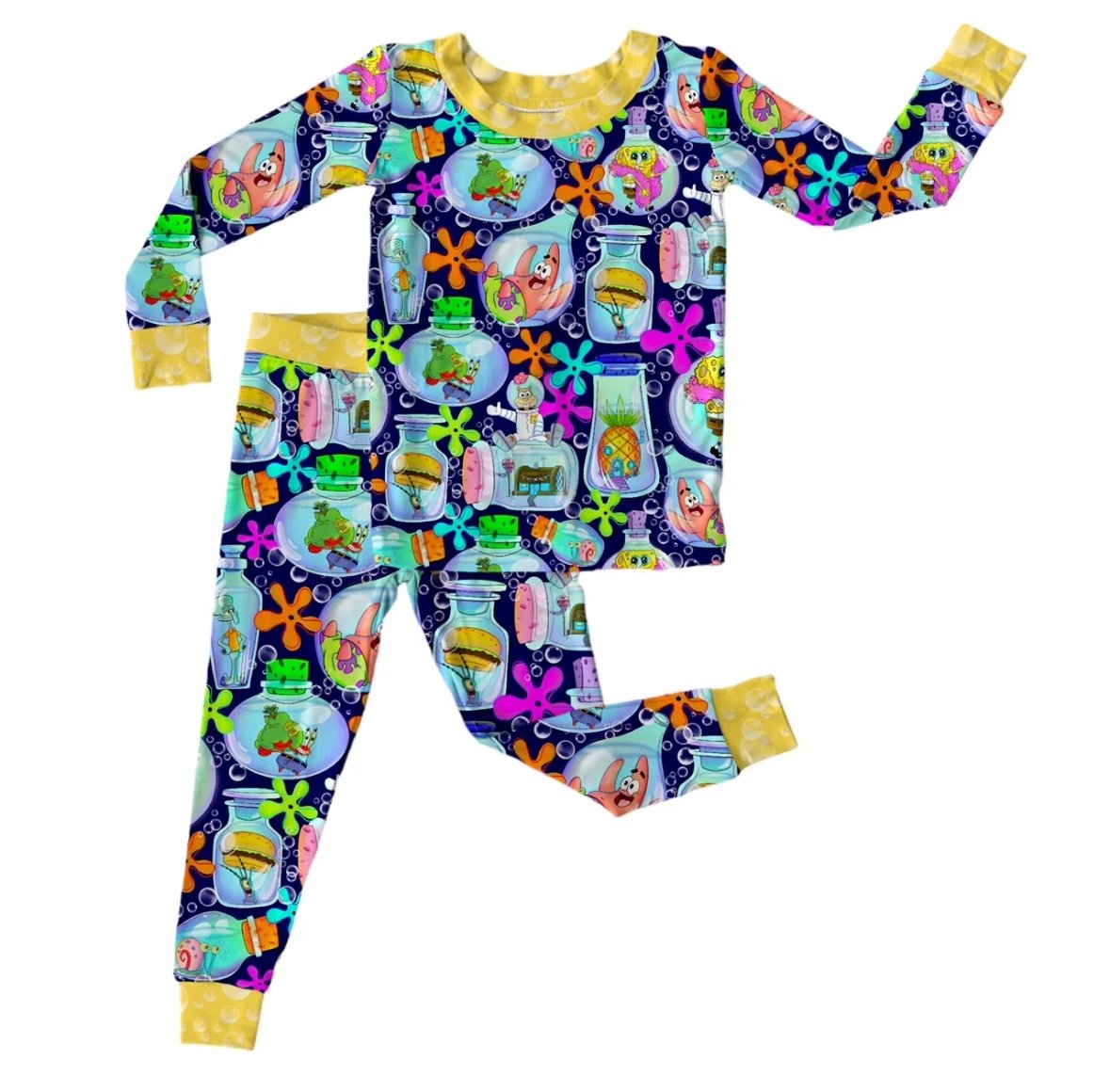 Sponge Bob Bamboo Pj Set