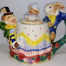 Fitz and Floyd mad hatter teapot