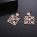 Swarovski Crystals The Nanyah Gorgeous Square Earrings
