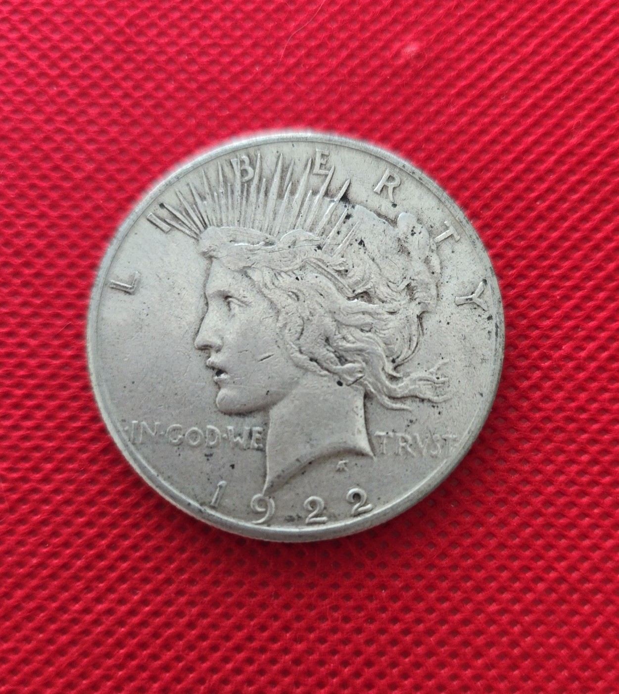 1922- S, Liberty Dollar, US Silver Coin