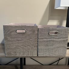 Storage Basket Bins,13×13 Foldable Storage Boxes Containers for Closet