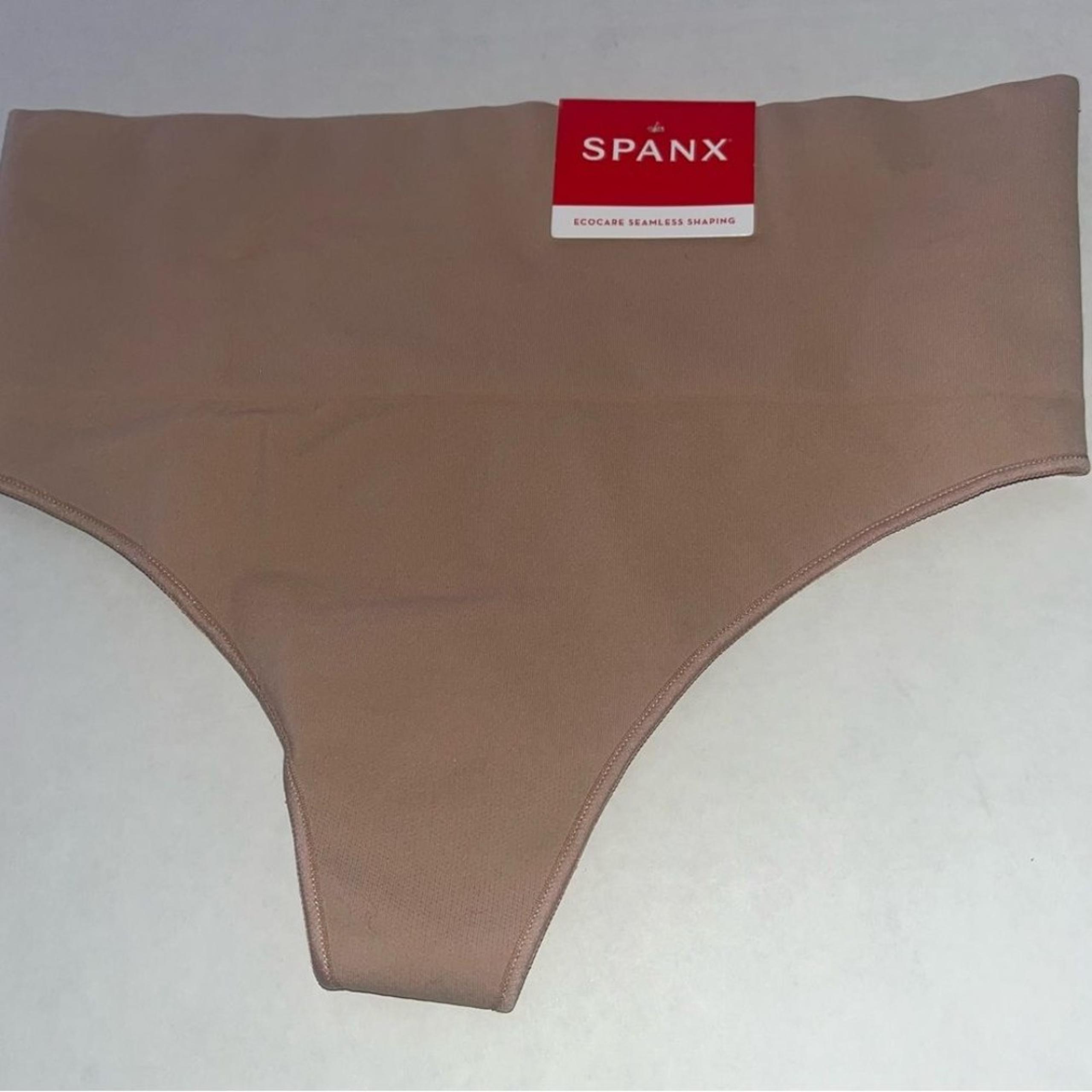 Spanx® Ecocare Everyday Shaping Thong, size XS.