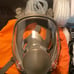Respirator mask with all the accessories