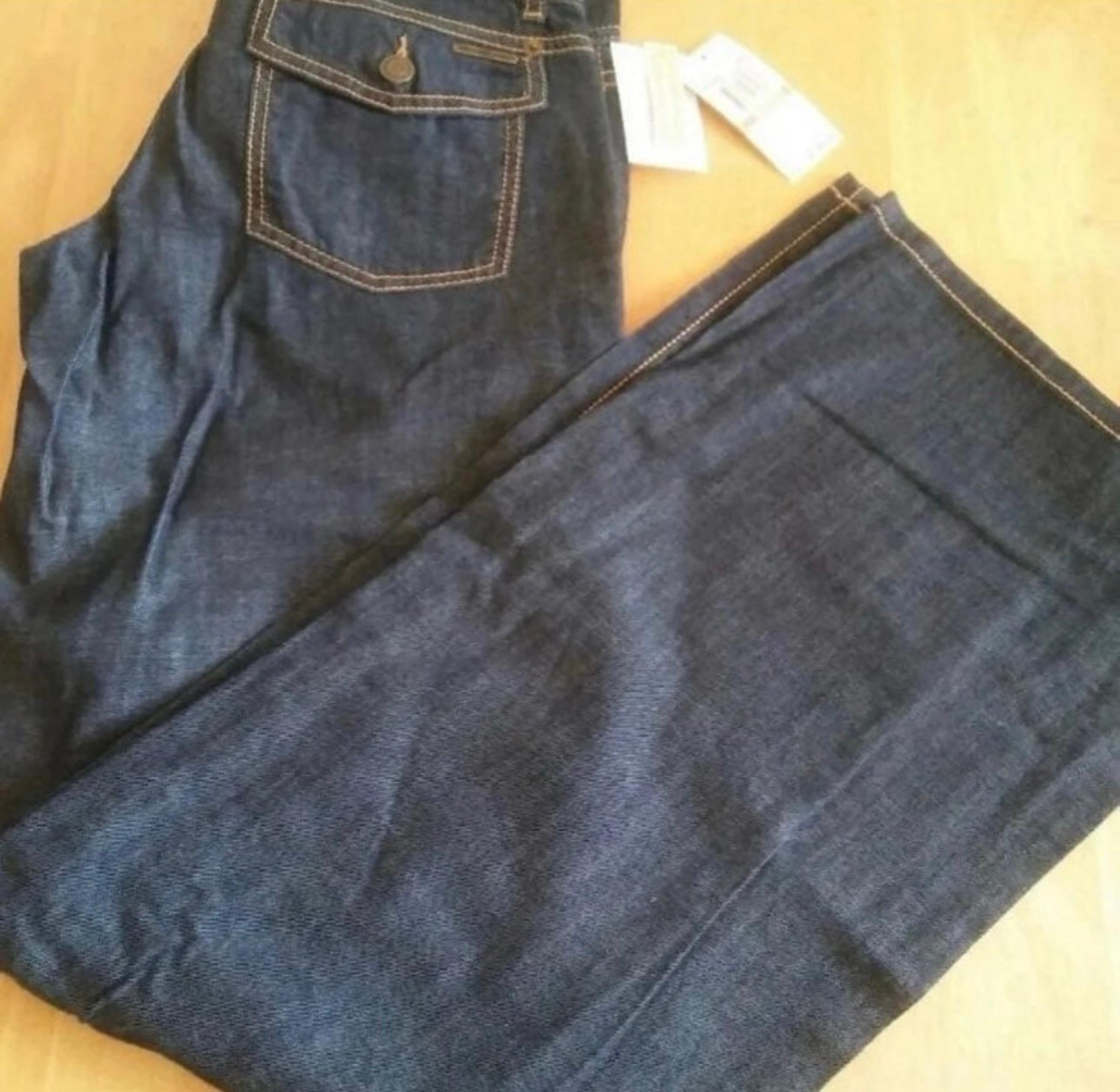 NWT Ladies Michael Kors Wide Leg Jeans 2