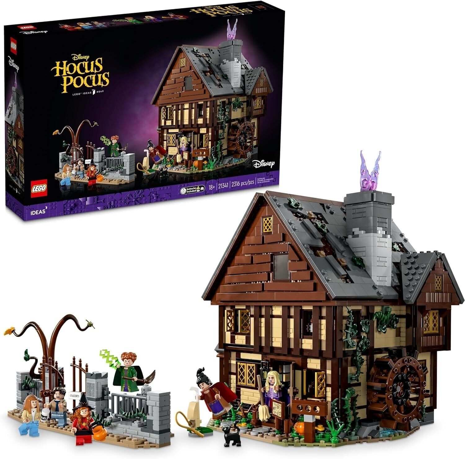 LEGO Ideas Disney Hocus Pocus Set 21341 2316 Pcs Disney