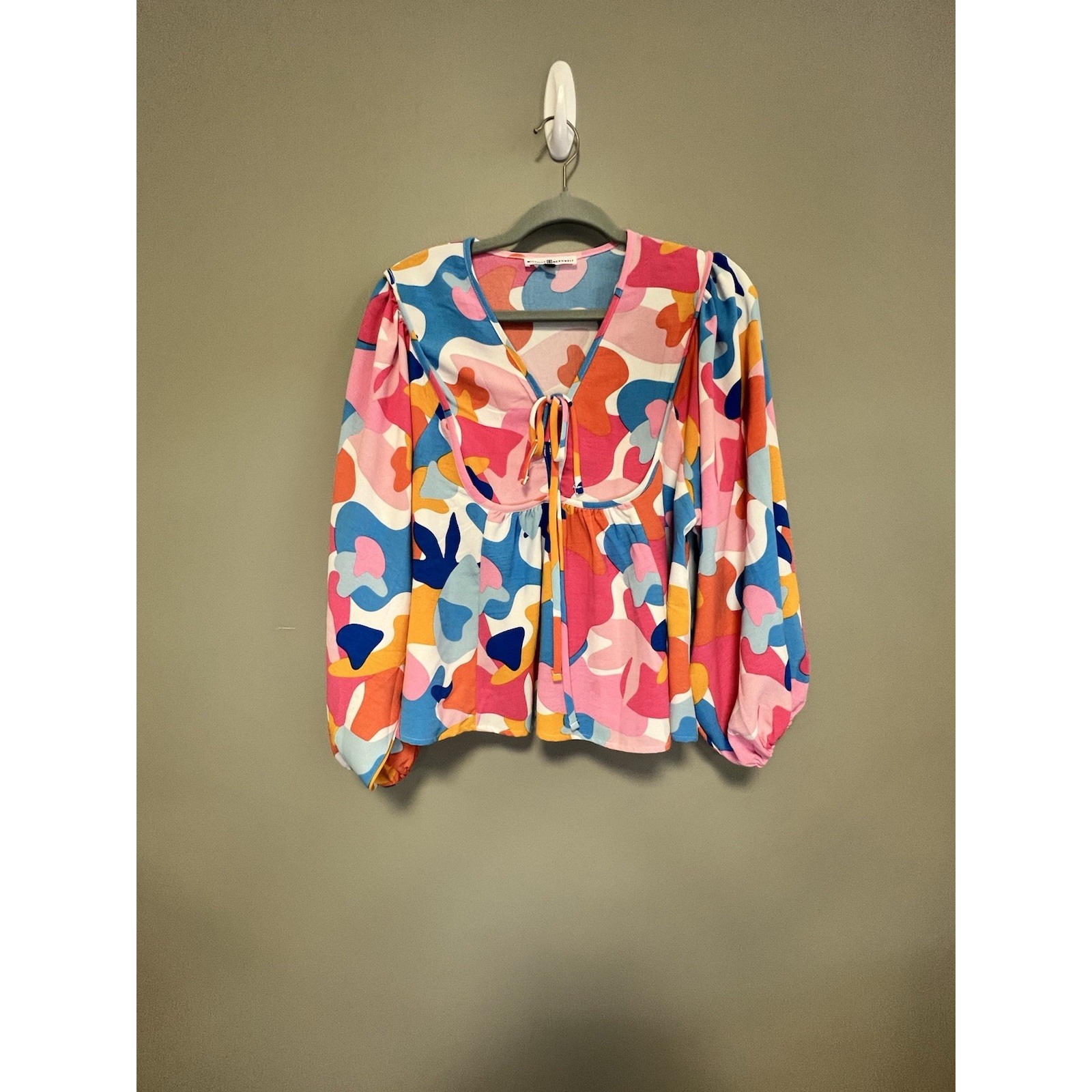 Michelle McDowell Women's Blouse Size Small Multi-colored New Without Tags!