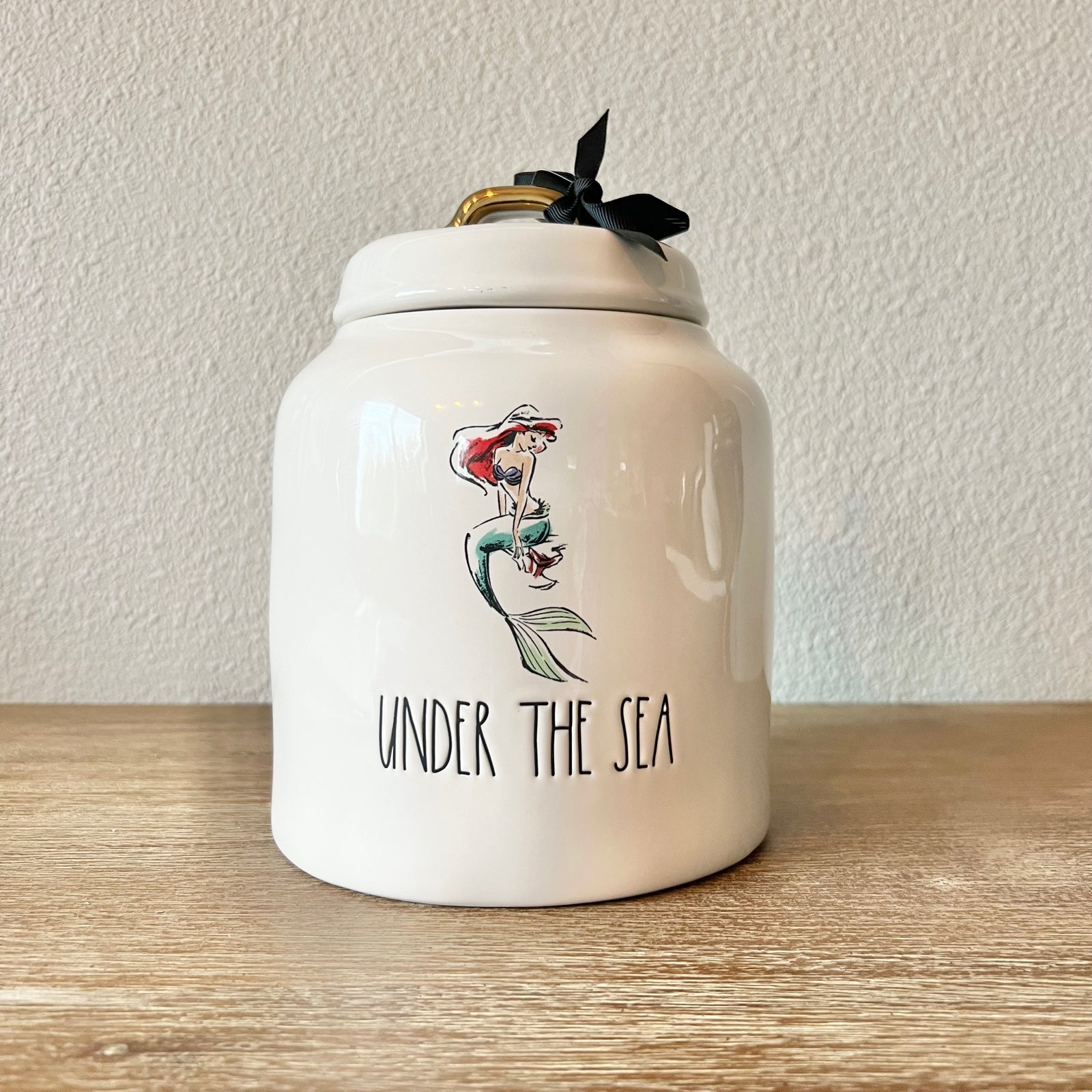 Rae Dunn Disney Princess Ariel Under the Sea Canister