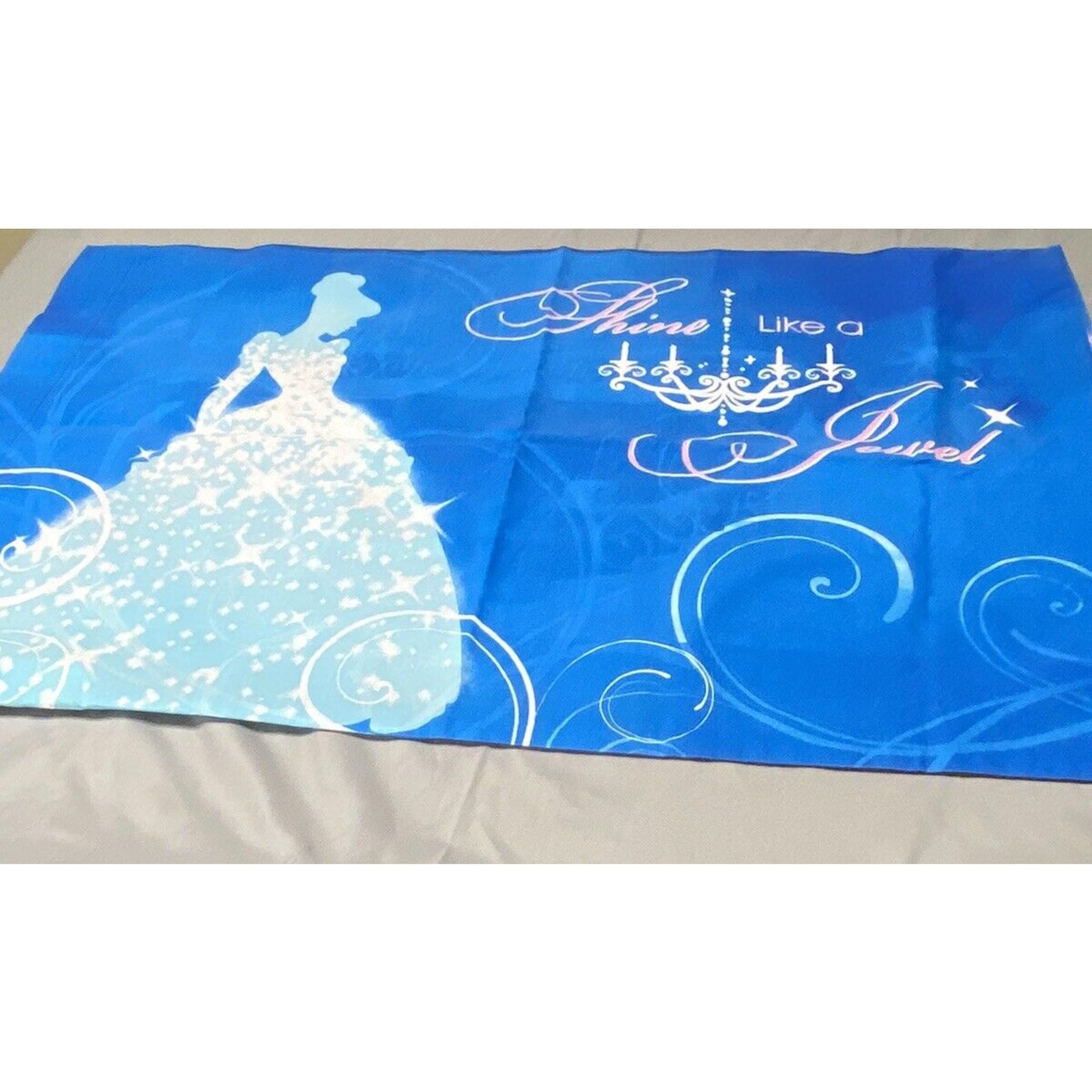 Disney Cinerella Standard Pillowcase Shine Like A Jewel  Double Sided Princess