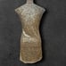 Laundry by Shelli Segal Women's Gold Sequin Shift Dress, Size 2