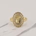 10k gold ring - holy death - Santa muerte Size 8.5