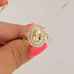 10k gold ring - holy death - Santa muerte Size 8.5