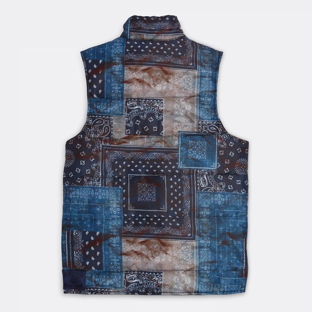 【在庫あり】 Birdwell Beach Jacket Vest Puffer Patchwork Bandana Britches トップス