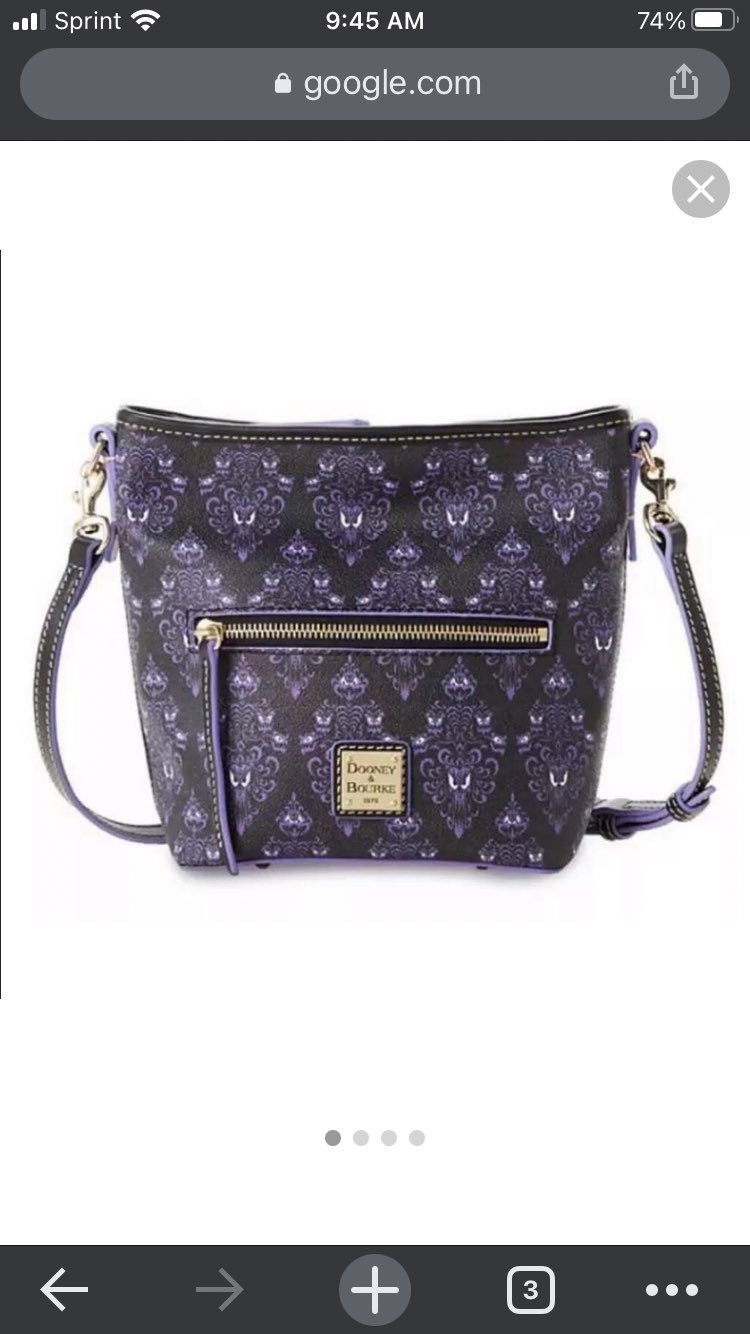 Haunted Mansion Wallpaper Crossbody