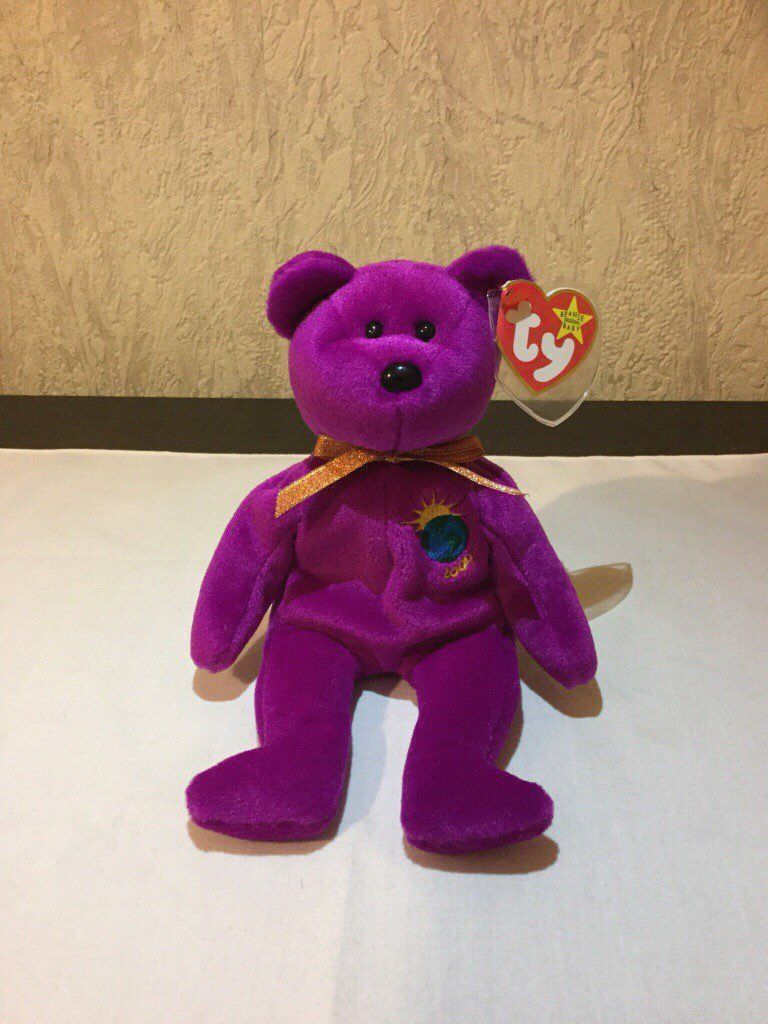 Millenium Bear Beanie Baby ERRORs/RARE